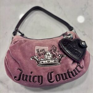 Y2K Vintage Velour G&P Juicy Couture Handbag (20th Anniversary- 2004 edition)!!!